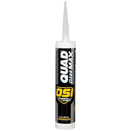 Osi OSI Quad Clear Polymer Window and Door Sealant 9 oz 2445634